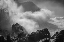Crashing Waves and Cliffs